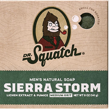 Dr. Squatch Men's Natural Bar Soap - Sierra Summit