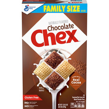 General Mills Chocolate Chex Cereal -  Family Size