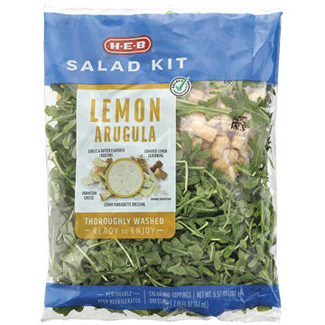 H-E-B Lemon Arugula Salad Kit