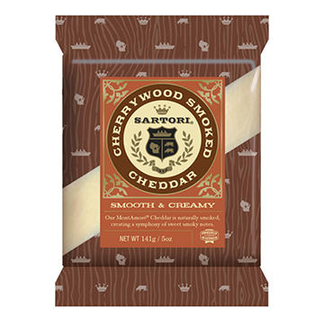 Sartori Cherrywood Smoked Cheddar Cheese