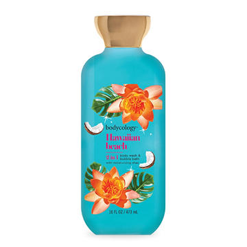 Bodycology Body Wash & Bubble Bath - Hawaiian Beach