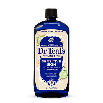 Dr Teal's Foaming Bath Pure Epsom Salt - Sensitive Skin