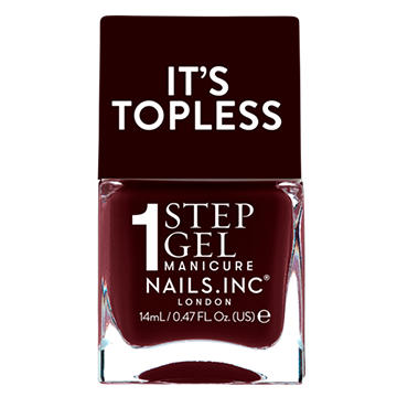 Nails Inc Its Topless 1 Step Gel Nail Polish - Billie