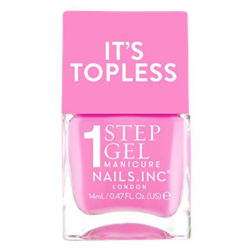 Nails Inc Its Topless 1 Step Gel Nail Polish - Miley