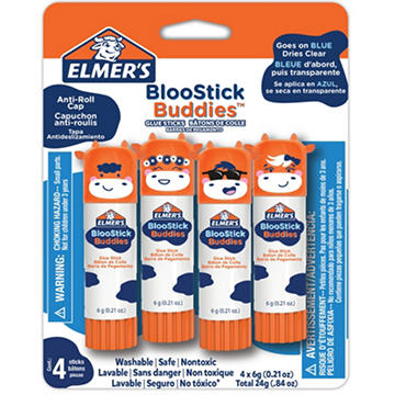 Elmer's BlooStick Buddies Glue Sticks