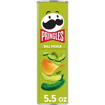 Pringles Dill Pickle Potato Crisps Chips