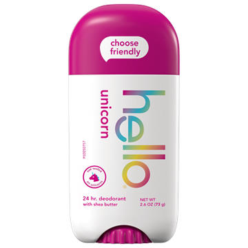Hello 24 Hr Deodorant with Shea Butter - Unicorn