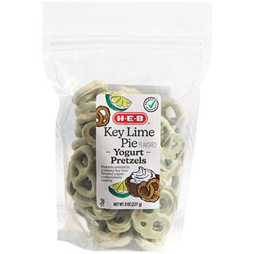 H-E-B Key Lime Pie Yogurt-Covered Mini Pretzels