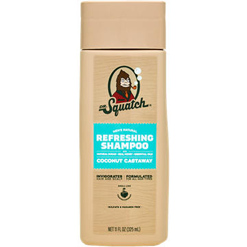 Dr. Squatch Men's Natural Refreshing Shampoo - Coconut Castaway