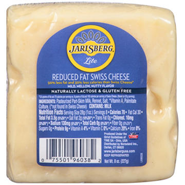 Jarlsberg Lite Reduced Fat Swiss Cheese