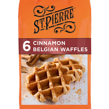 St Pierre Cinnamon Belgian Waffles