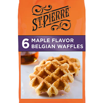 St Pierre Maple Belgian Waffles