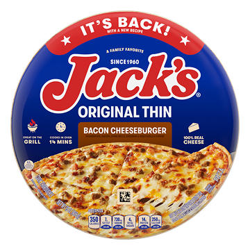 Jack's Original Thin Bacon Cheeseburger