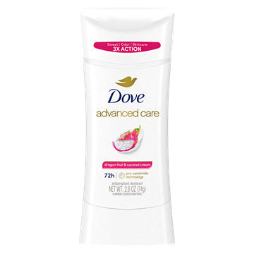 Dove Advanced Care 72 Hr Antiperspirant Deodorant - Dragon Fruit & Coconut