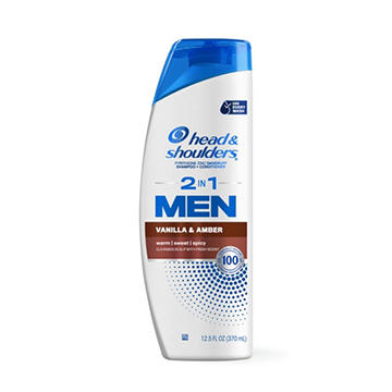 Head & Shoulders Men's 2-in-1 Dandfruff Shampoo & Conditioner - Vanilla & Amber