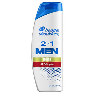 Head & Shoulders Men's 2-in-1 Dandruff Shampoo & Conditioner Old Spice - Timber