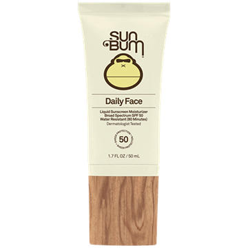 Sun Bum Daily Face Liquid Sunscreen Moisturizer - SPF 50, Travel Size
