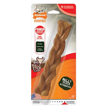 Nylabone Power Chew Power Chew Braided Bully Stick Toy