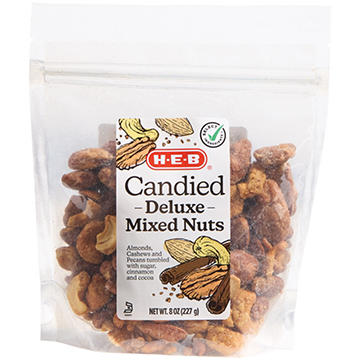 H-E-B Candied Deluxe Mixed Nuts