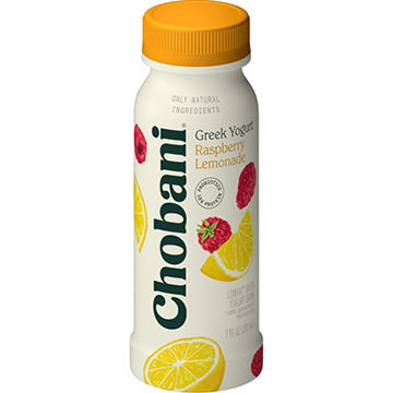 Chobani Low-Fat Raspberry Lemonade Greek Yogurt Drink