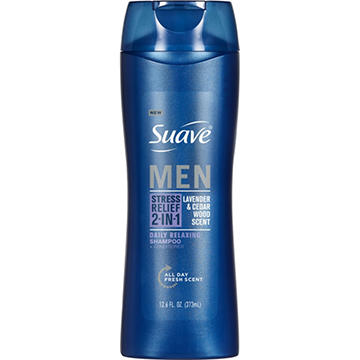 Suave Men Stress Relief 2-in-1 Shampoo & Conditioner