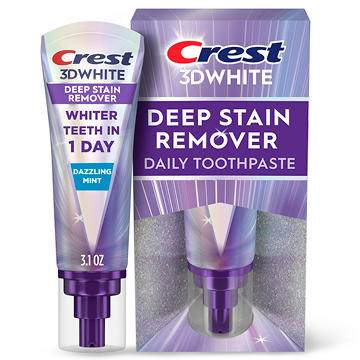 Crest 3D White Stain Remover Daily Toothpaste Dazzling Mint