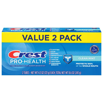 Crest Pro-Health Clean Mint Toothpaste