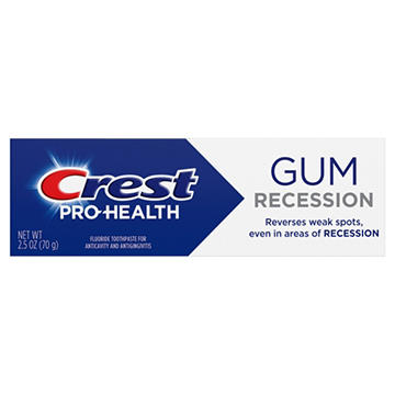 Crest Pro Health Toothpaste Gum Recession