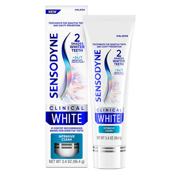 Sensodyne Clinical White Toothpaste, Intensive Clean