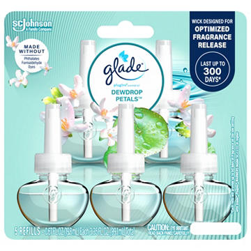 Glade Glade Plug In Scented Oil Refill - Dewdrop Petals - 3.35 oz