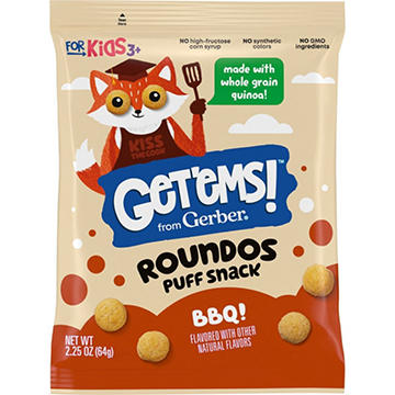 Get'ems! Roundos Puff Snack - BBQ