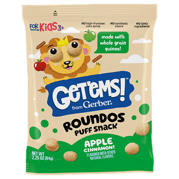 Get'ems! Roundos Puff Snack - Apple Cinnamon