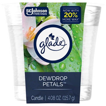 Glade Candle - Dewdrop Petals