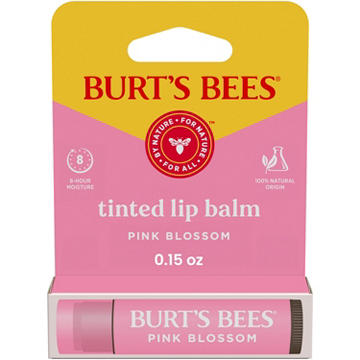 Burt's Bees Tinted Lip Balm - Pink Blossom