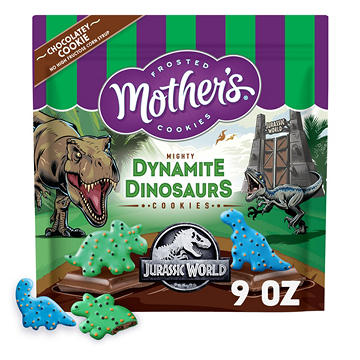 Mother's Jurassic World Mighty Dynamite Dinosaurs Cookies 