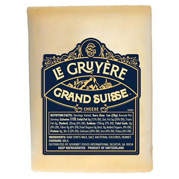 Grand Suisse Gruyere Cheese