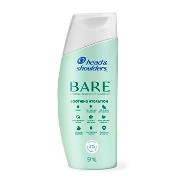 Head & Shoulders Travel Size Bare Soothing Hydration Shampoo - Travel Size