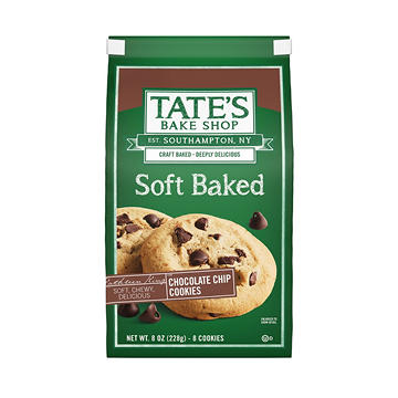 Tate's Bake Shop Soft Baked Chocolate Chip Cookies