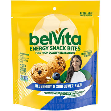 belVita Energy Snack Bites - Blueberry & Sunflower Seed