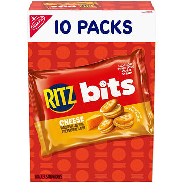 Ritz Bits Cheese Sandwich Crackers Multipack 1 oz Bags