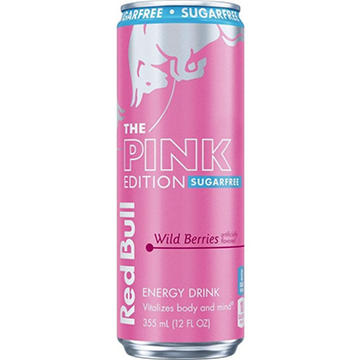 Red Bull Sugar Free Pink Edition Wild Berries Energy Drink