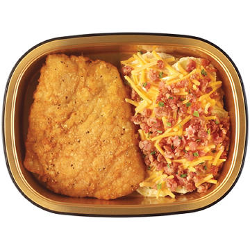 Meal Simple by H-E-B Chicken Fried Chicken Meal Loaded Potatoes Au Gratin