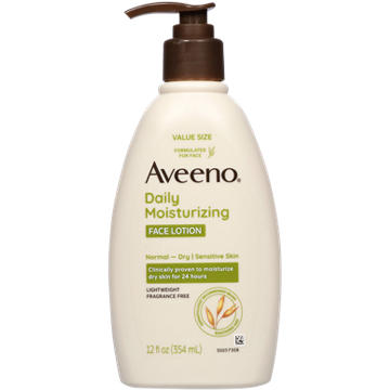 Aveeno Daily Moisturizing Face Lotion for Senstive Skin - Fragrance Free