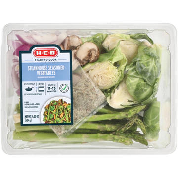 H-E-B Side Solutions - Steakhouse Seasoned Vegetables