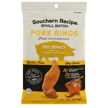 Southern Recipe Fried Pork Rinds - Hot Honey