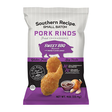 Southern Recipe Fried Pork Rinds - Sweet BBQ