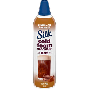 Silk Cold Foam Oat Creamer - Cinnamon Caramel