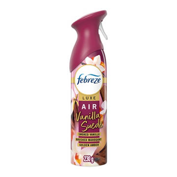 Febreze Luxe Air Freshener Odor-Fighting Room Spray - Vanilla Suede