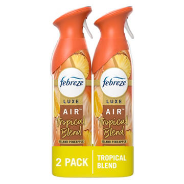 Febreze Luxe Air Freshener Odor-Fighting Room Spray - Tropical Blend