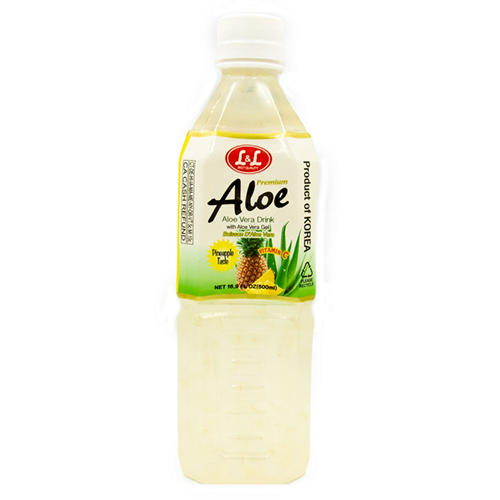 L&L Premium Aloe Vera Drink - Pineapple - Shop Juice at H-E-B
